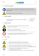 Preview for 38 page of probst 5310.0362 Operating Instructions Manual