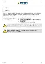 Preview for 40 page of probst 5310.0362 Operating Instructions Manual