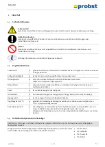 Предварительный просмотр 9 страницы probst 53100347 Operating Instructions Manual