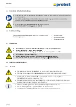 Предварительный просмотр 12 страницы probst 53100347 Operating Instructions Manual