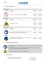 Предварительный просмотр 9 страницы probst 5720.0020 Operating Instructions Manual