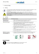 Предварительный просмотр 18 страницы probst 5720.0020 Operating Instructions Manual