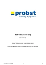 Preview for 3 page of probst 585000010 Operating Instructions Manual