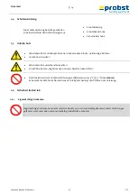 Preview for 7 page of probst 585000010 Operating Instructions Manual