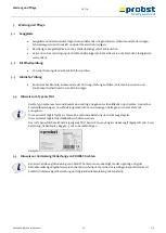 Preview for 16 page of probst 585000010 Operating Instructions Manual