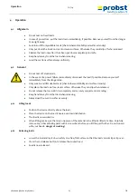 Preview for 28 page of probst 585000010 Operating Instructions Manual