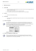 Preview for 32 page of probst 585000010 Operating Instructions Manual