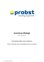 Preview for 67 page of probst 585000010 Operating Instructions Manual