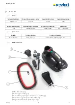 Предварительный просмотр 59 страницы probst 58500014 Operating Instructions Manual