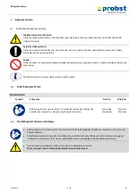 Предварительный просмотр 70 страницы probst 58500014 Operating Instructions Manual