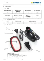 Предварительный просмотр 75 страницы probst 58500014 Operating Instructions Manual