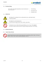 Preview for 7 page of probst 58500016 Operating Instructions Manual