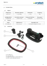 Preview for 11 page of probst 58500016 Operating Instructions Manual