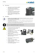 Preview for 14 page of probst 58500016 Operating Instructions Manual