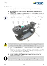 Preview for 15 page of probst 58500016 Operating Instructions Manual