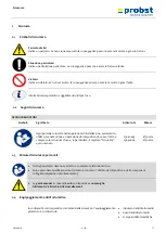 Preview for 54 page of probst 58500016 Operating Instructions Manual