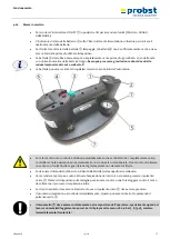 Preview for 63 page of probst 58500016 Operating Instructions Manual