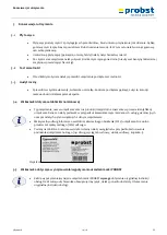 Preview for 80 page of probst 58500016 Operating Instructions Manual