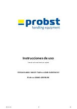 Preview for 83 page of probst 58500016 Operating Instructions Manual