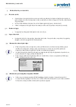 Preview for 96 page of probst 58500016 Operating Instructions Manual