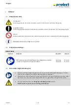 Preview for 102 page of probst 58500016 Operating Instructions Manual