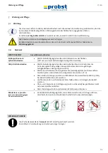 Предварительный просмотр 21 страницы probst BSZ-KH Series Operating Instructions Manual