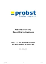 Предварительный просмотр 1 страницы probst EASYFILL EF-H-GREENLINE Translation Of Original Operating Instructions