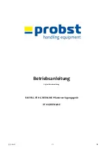 Предварительный просмотр 5 страницы probst EASYFILL EF-H-GREENLINE Translation Of Original Operating Instructions