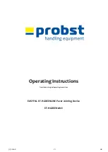 Предварительный просмотр 33 страницы probst EASYFILL EF-H-GREENLINE Translation Of Original Operating Instructions