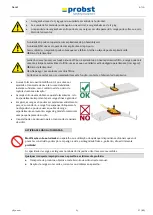 Предварительный просмотр 70 страницы probst FLIEGUAN-HANDY FXH-25 Operating Instructions Manual