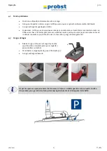 Предварительный просмотр 73 страницы probst FLIEGUAN-HANDY FXH-25 Operating Instructions Manual