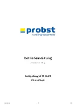 Предварительный просмотр 5 страницы probst FTZ-MULTI Operating Instructions Manual