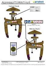 Предварительный просмотр 61 страницы probst FTZ-MULTI Operating Instructions Manual