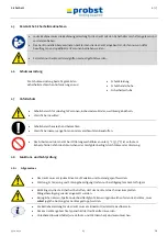 Preview for 10 page of probst FVZ-UNI Operating Instructions Manual