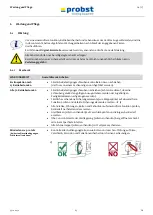 Preview for 18 page of probst FVZ-UNI Operating Instructions Manual