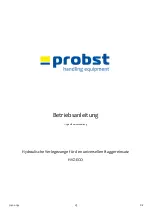 Предварительный просмотр 5 страницы probst HVZ-ECO Operating Instructions Manual