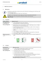 Предварительный просмотр 72 страницы probst HVZ-LIGHT Operating Instructions Manual