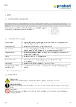 Предварительный просмотр 7 страницы probst HVZ-UNI-II-EK Operating Instructions Manual