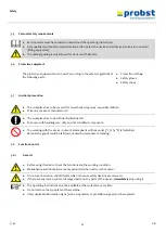 Предварительный просмотр 9 страницы probst HVZ-UNI-II-EK Operating Instructions Manual