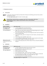 Предварительный просмотр 41 страницы probst HVZ-UNI-II-EK Operating Instructions Manual