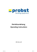 Предварительный просмотр 1 страницы probst Jumbo JWK-80/250-4 EU Operating Instructions Manual