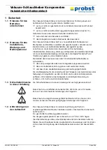 Предварительный просмотр 36 страницы probst Jumbo JWK-80/250-4 EU Operating Instructions Manual