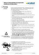 Предварительный просмотр 44 страницы probst Jumbo JWK-80/250-4 EU Operating Instructions Manual