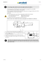 Предварительный просмотр 70 страницы probst Jumbo JWK-80/250-4 EU Operating Instructions Manual