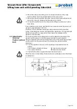 Предварительный просмотр 89 страницы probst Jumbo JWK-80/250-4 EU Operating Instructions Manual