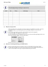 Preview for 22 page of probst KKV-200 Operating Instructions Manual