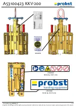 Preview for 50 page of probst KKV-200 Operating Instructions Manual