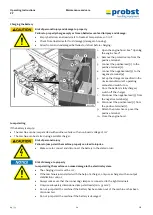 Предварительный просмотр 65 страницы probst POWERPLAN PP Operating Instructions Manual