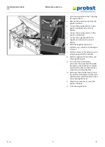 Предварительный просмотр 66 страницы probst POWERPLAN PP Operating Instructions Manual