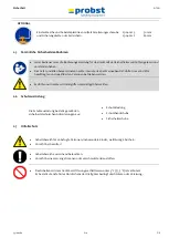 Preview for 10 page of probst Scissor Grab SG Operating Instructions Manual